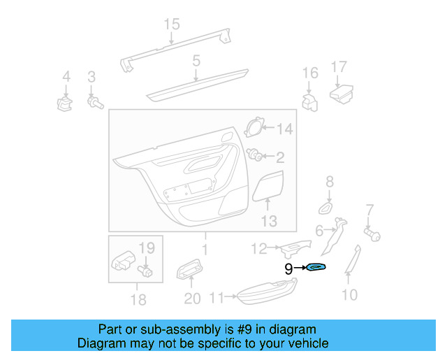 O'head Lamp Bulb N-017-753-5 - View 211