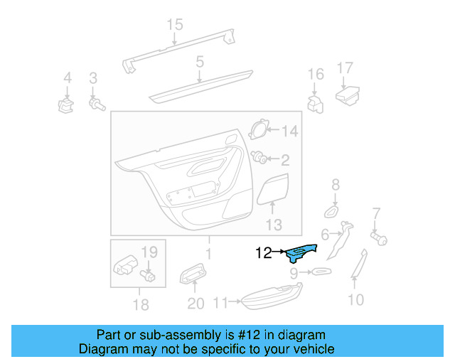 O'head Lamp Bulb N-017-753-5 - View 235