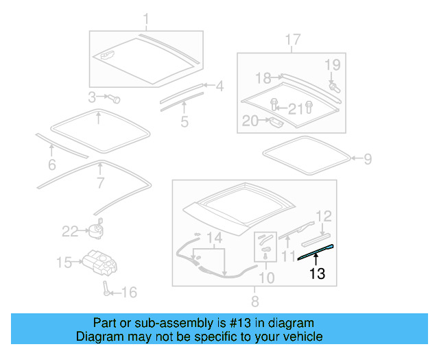 Drive Cable 3C8-877-409 - View 3