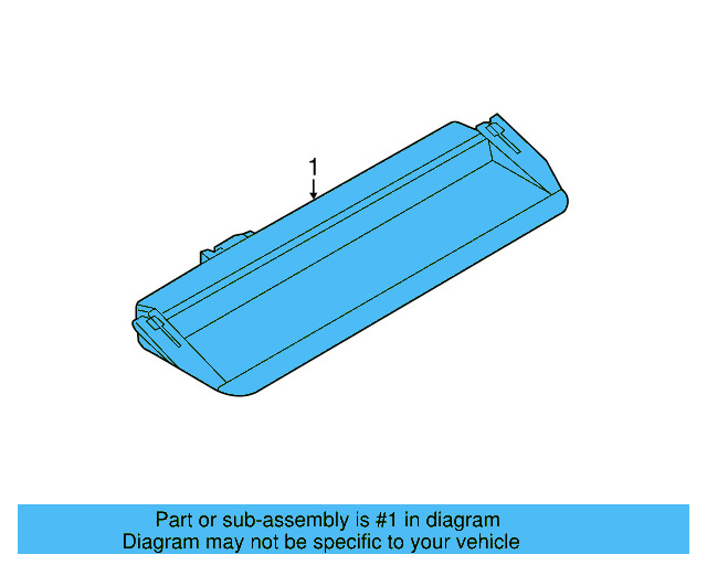 High Mount Lamp 3C8-945-087 - View 2