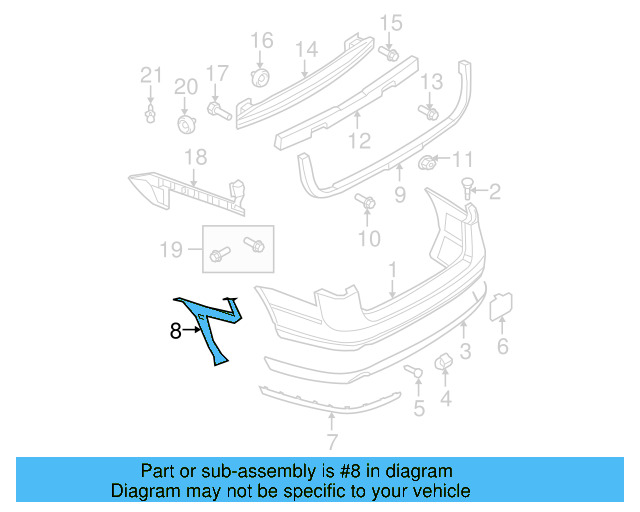 Fender Liner Extension Screw N-103-546-02 - View 91