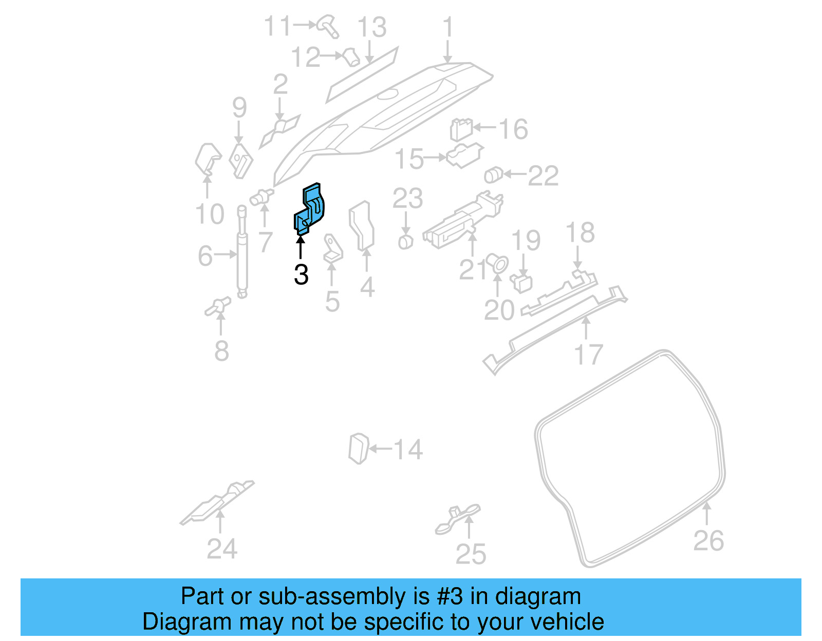 Lift 3C9-827-301-E - View 4