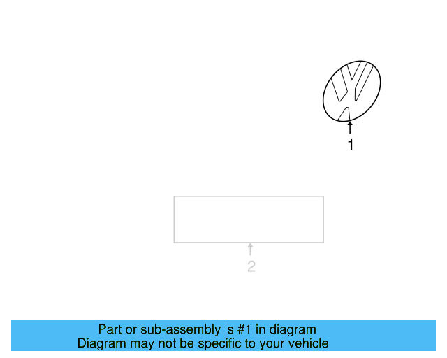 Emblem 3C9-853-630-B-ULM - View 10