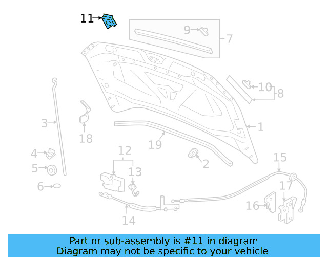 Safety Catch 3CN-823-186-A-121 - View 2