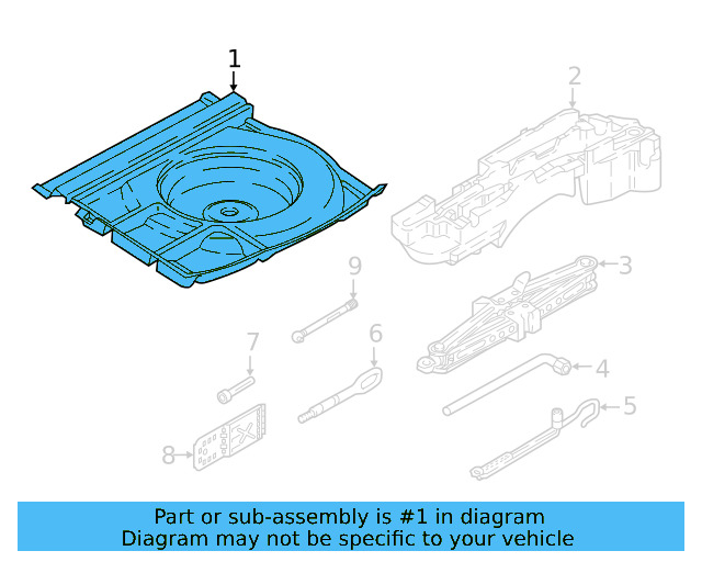 Tool Compartment 3CN-863-007-B-JB1 - View 4