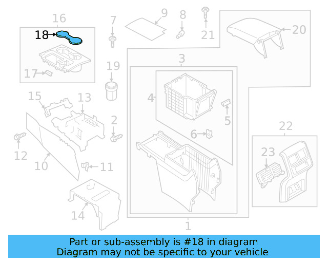 Trim Plate Insert 3CN-863-301-A-82V - View 11