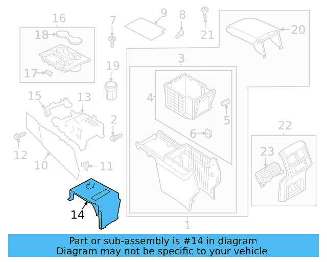 Rear Bracket 3CN-864-107 - View 7