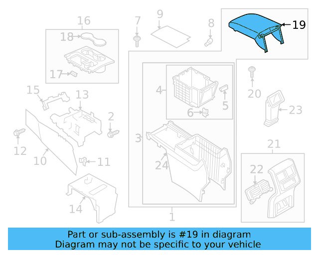 Armrest 3CN-864-207-C-ICE - View 8