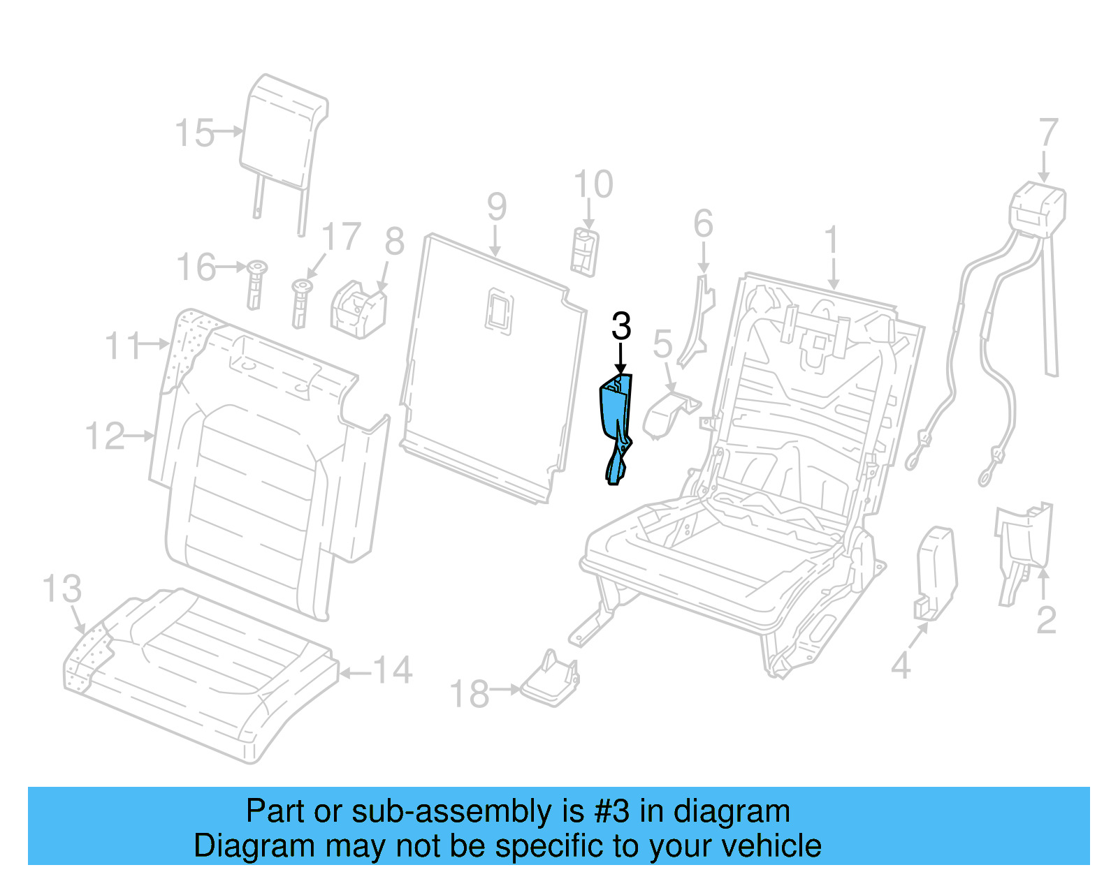 Hinge Cover 3CN-888-316-82V - View 2