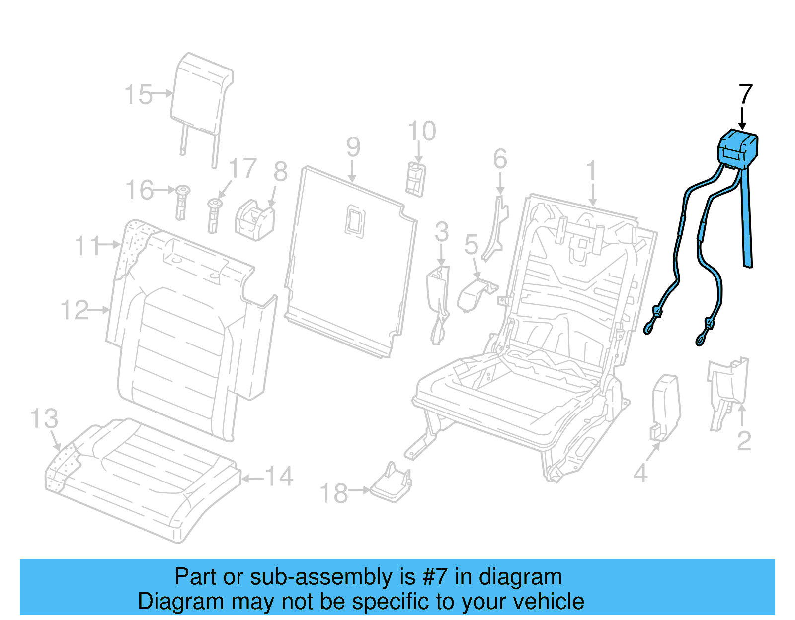 Release Handle 3CN-888-651-A-ZA2 - View 4