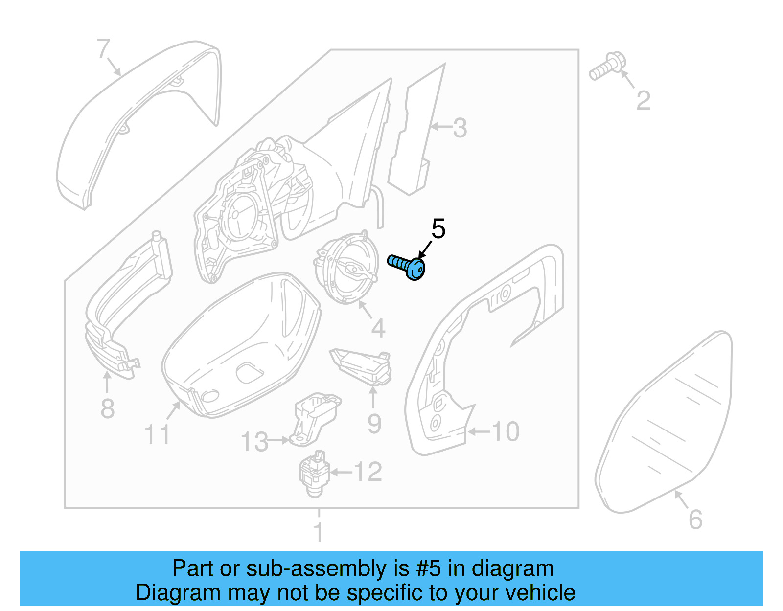 Motor Bolt 3CN-898-011 - View 5