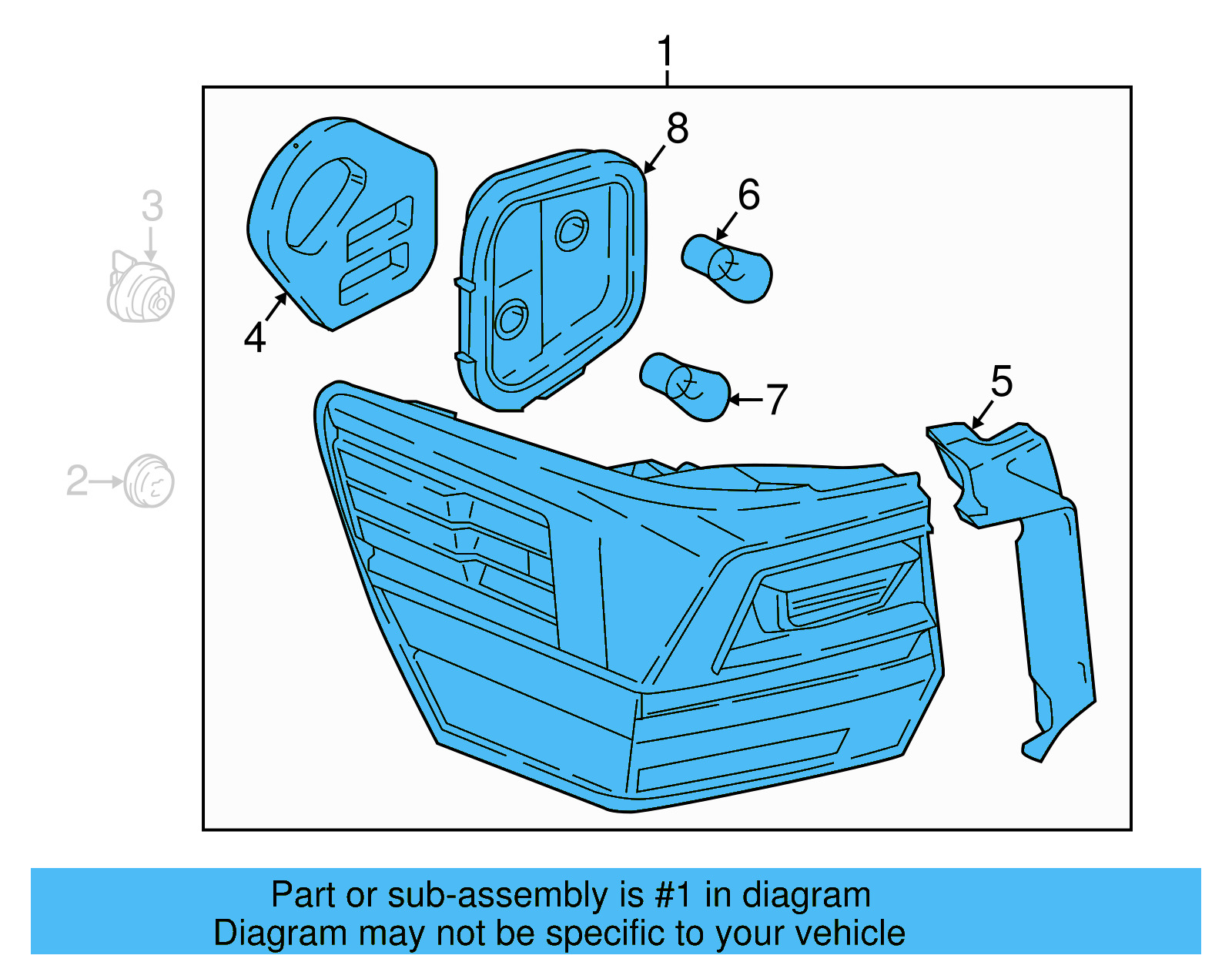 Tail Lamp 3CN-945-096-B - View 4
