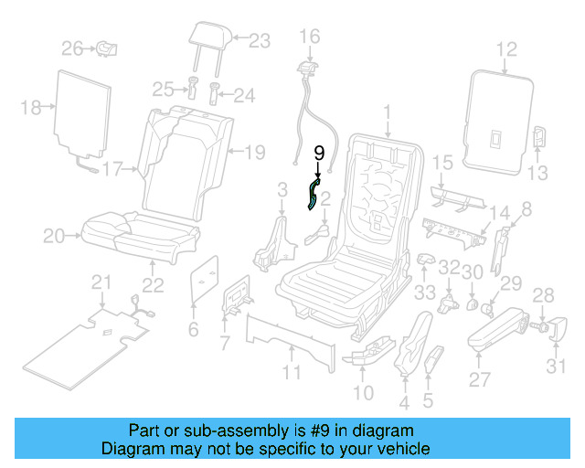 Inner Trim 3CN-885-267-ZA2 - View 4