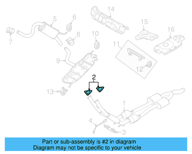 Converter & Pipe Gasket 3D0-253-115-E - View 5