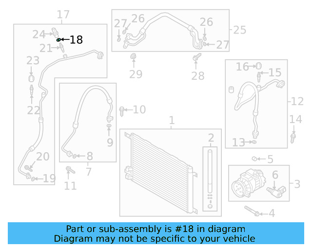 A/C Refrigerant Line O 3D0-260-749-C - View 82