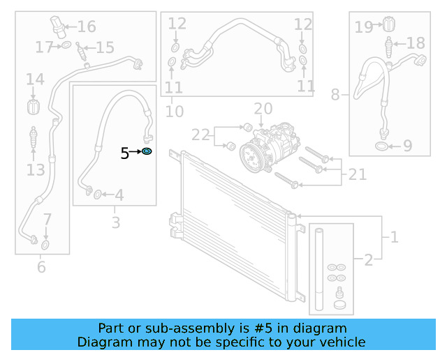 A/C Refrigerant Line O 4E0-260-749-A - View 93