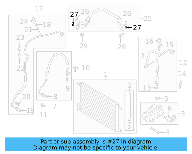 A/C Refrigerant Line O 4E0-260-749-A - View 38