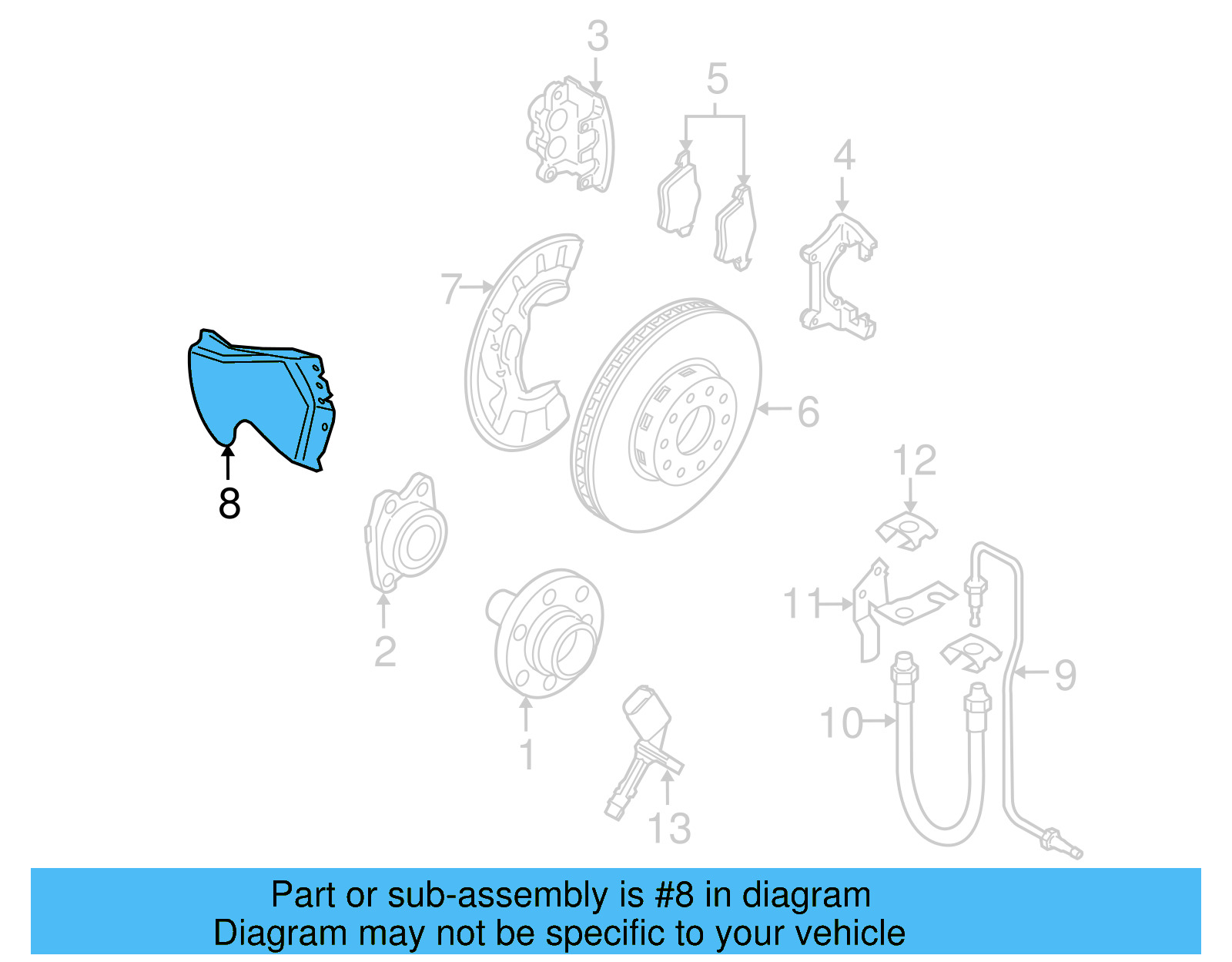 Air Duct 3D0-615-448-G - View 2