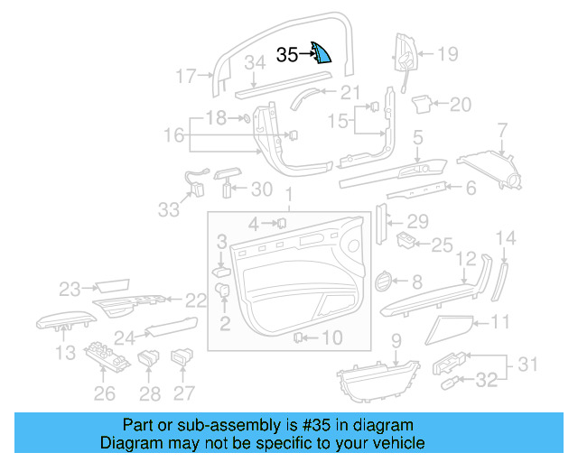 Trim 3D0-857-604-01C - View 7