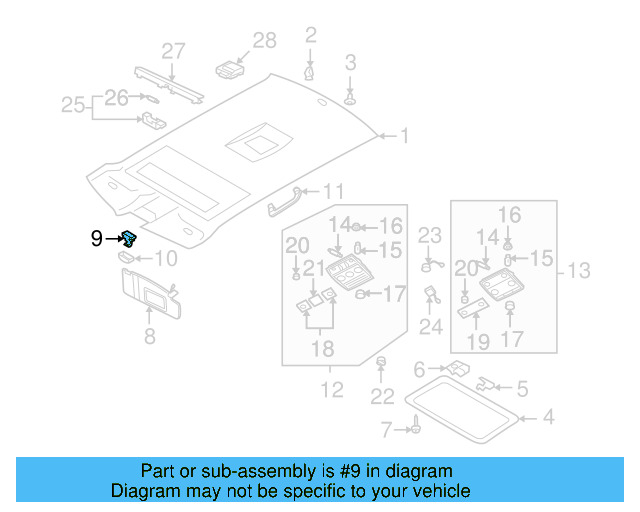 Holder 3D0-857-622-D-5J6 - View 2