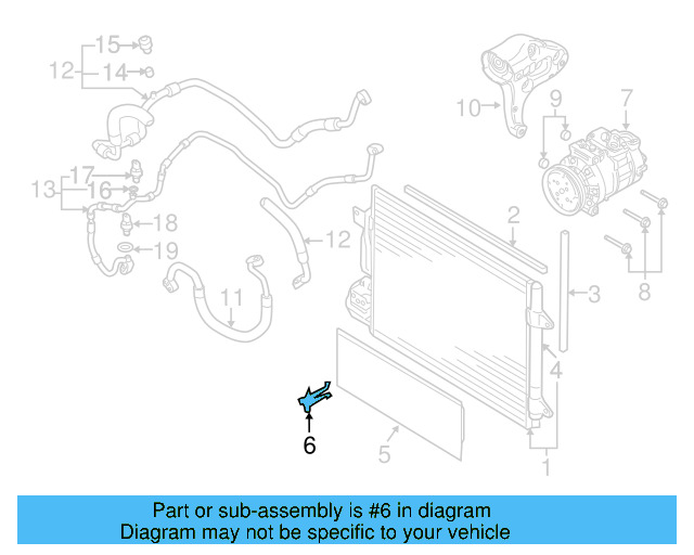 Grille Clip 3D0-867-646 - View 43