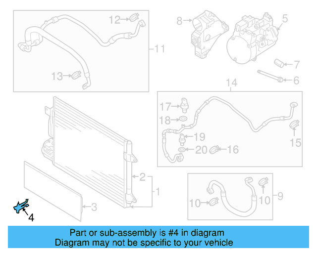 Grille Clip 3D0-867-646 - View 31