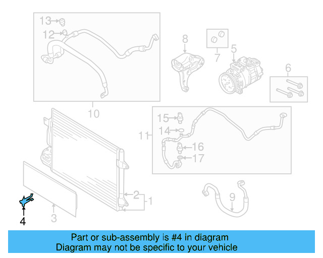 Grille Clip 3D0-867-646 - View 19