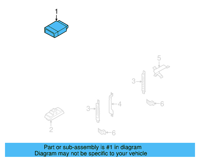 Control Module 3D0-907-273-G - View 2