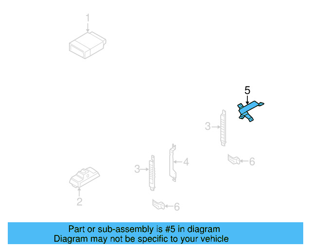 Antenna Holder 3D0-907-536