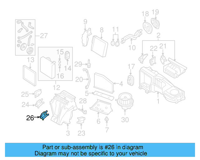 Temp Sensor 3D0-907-543-A