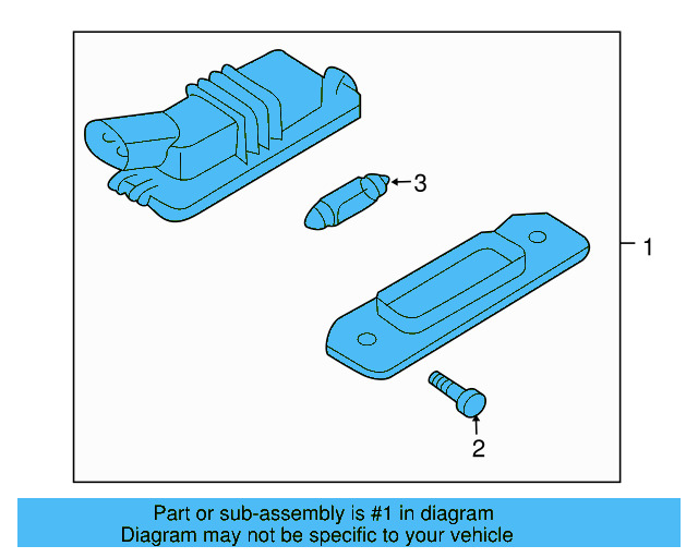 License Lamp 3D0-943-021-A - View 10
