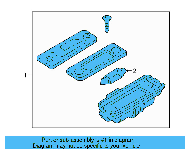 License Lamp 3D0-943-021-A - View 11