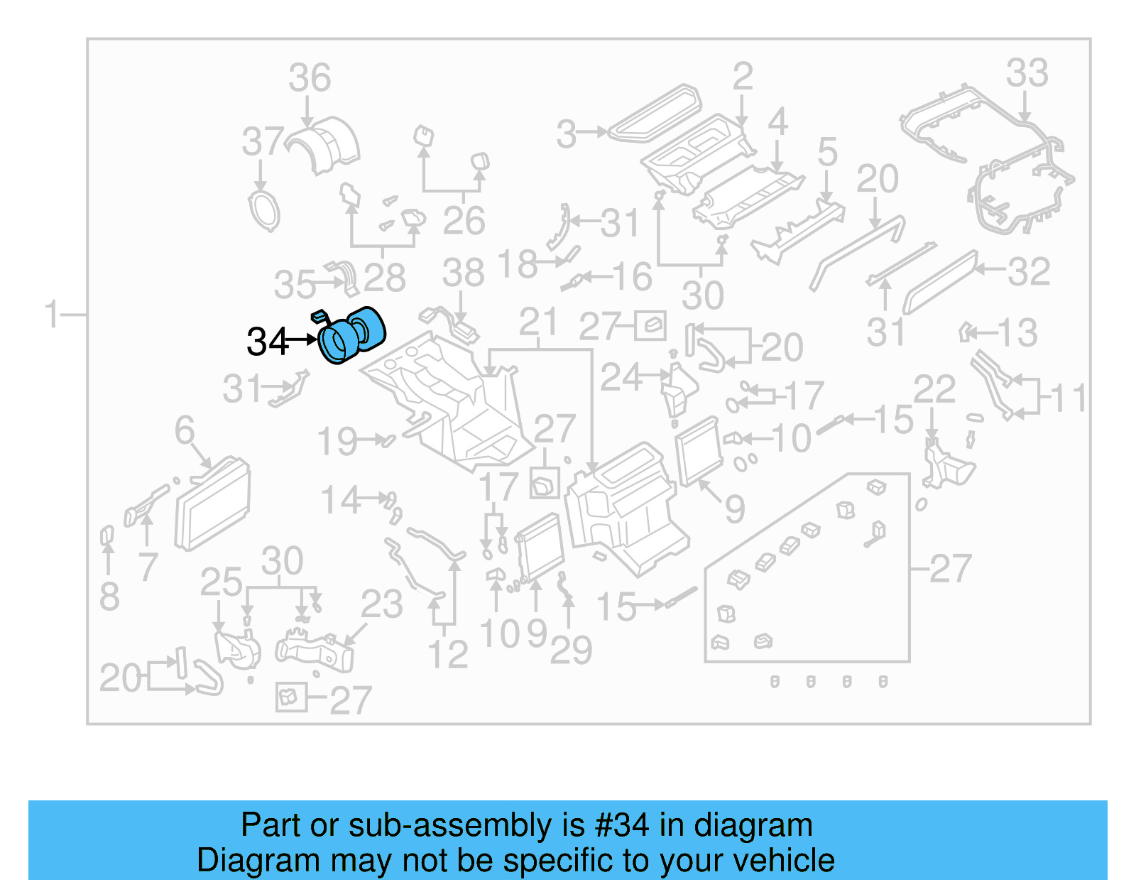 Blower Motor 3D0-959-101 - View 4