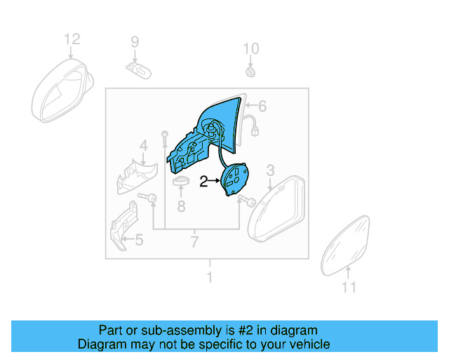 Adjust Motor 3D0-959-578-B - View 29