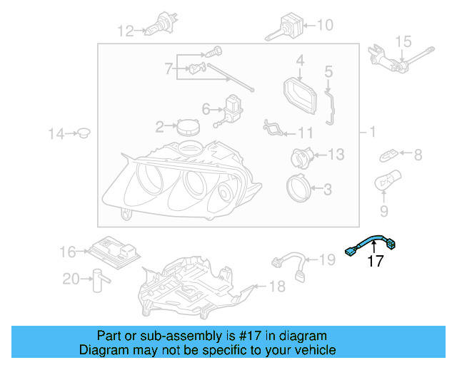 Wire Harness 3D0-971-671 - View 14