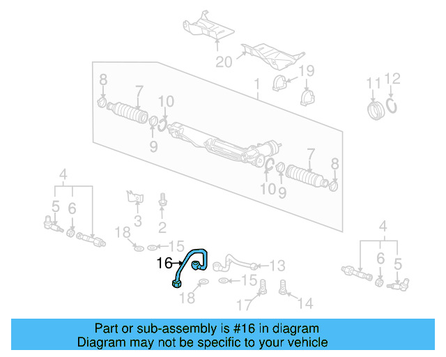 Return Pipe 3D1-422-859-C - View 2