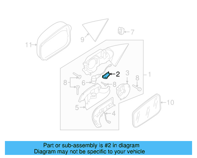 Cap 3D1-857-628-01C - View 3