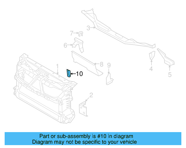 Mount Plate 3D0-805-678-D - View 7