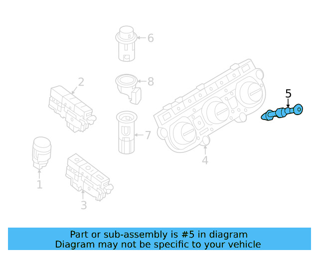 Heater Control Rivet 3G0-807-300