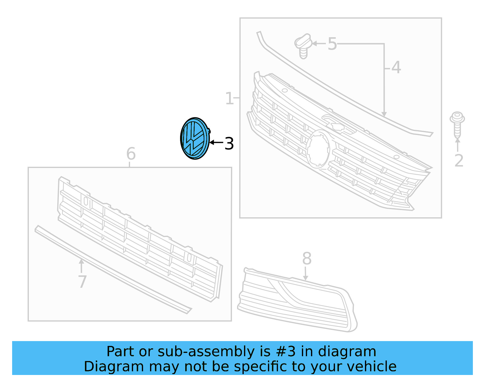 Emblem 3G0-853-601-B-DPJ - View 28