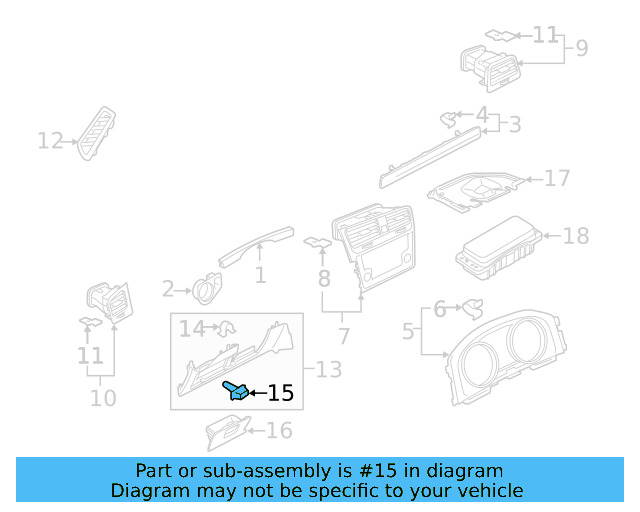 Lower Trim Bumper 3G0-857-145-A - View 5