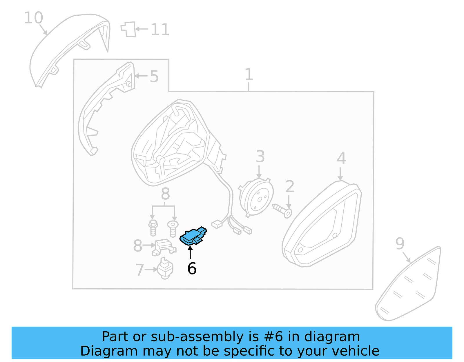Puddle Lamp 3G0-945-291-A