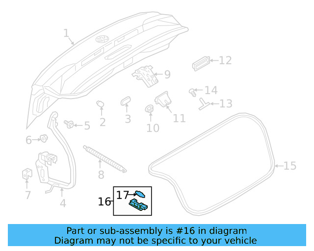 Luggage Lamp 3G0-947-101-A - View 51