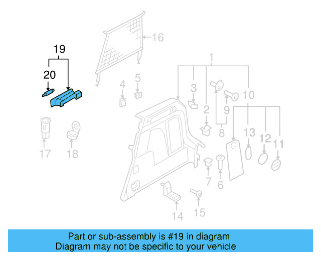Luggage Lamp 3G0-947-101-A - View 30