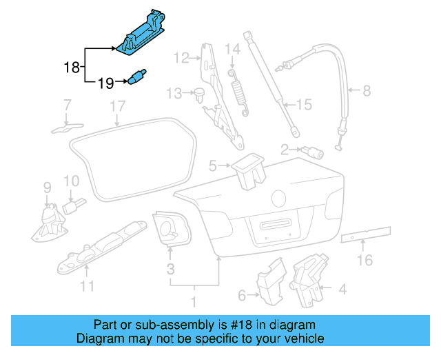 Luggage Lamp 3G0-947-101-A - View 31