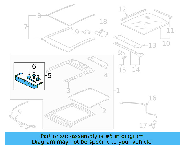 Deflector Panel 3G5-877-651 - View 3