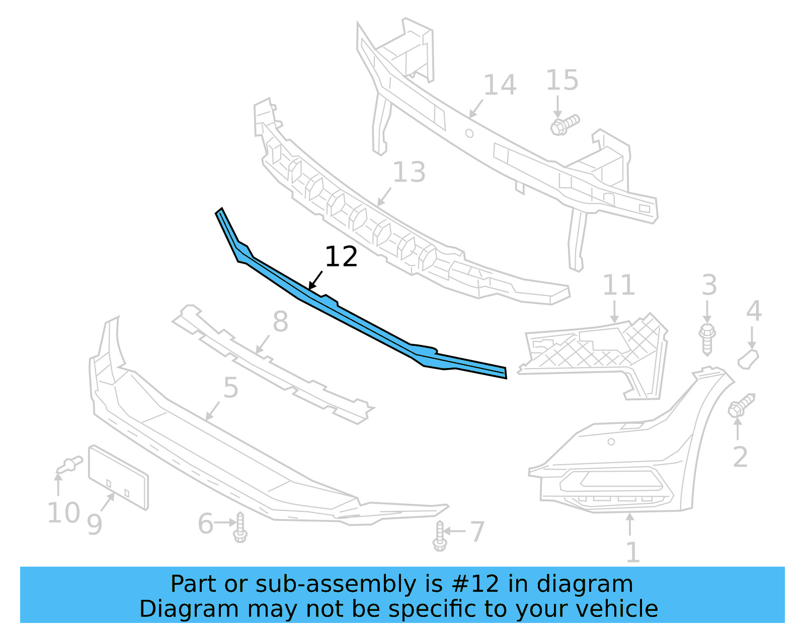 Lower Reinforced 3G8-807-651-D - View 3