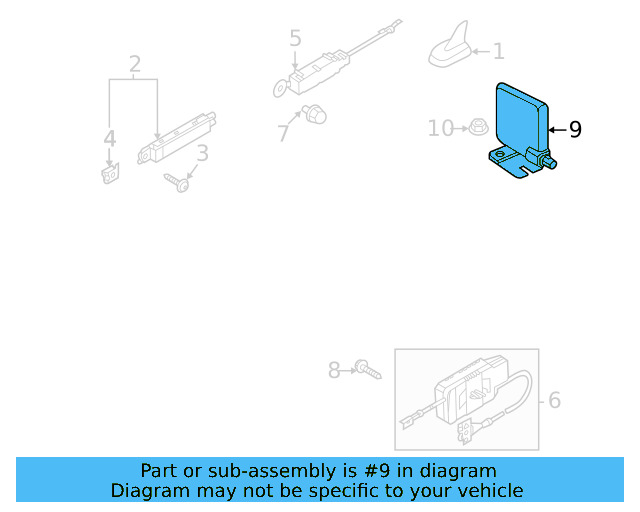Antenna Assembly 3G9-035-534 - View 13