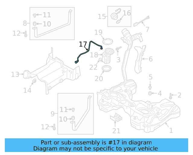 Feed Line 3Q0-201-293-B - View 3