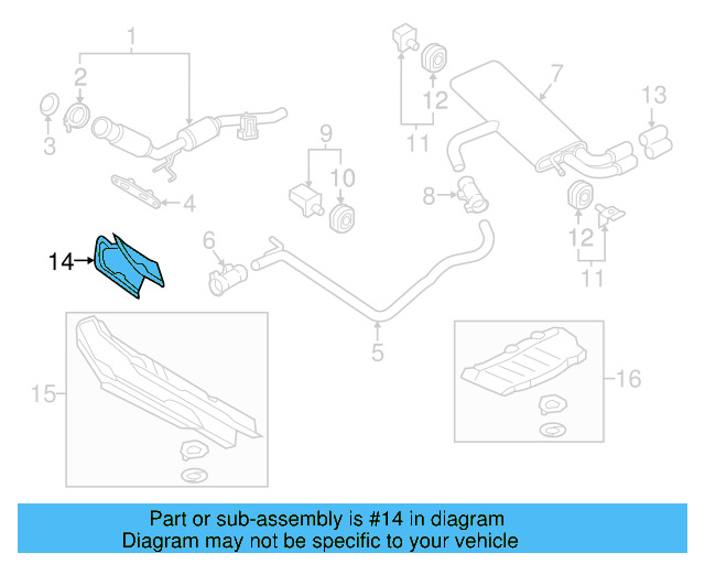 Heat Shield 3Q0-825-469 - View 20